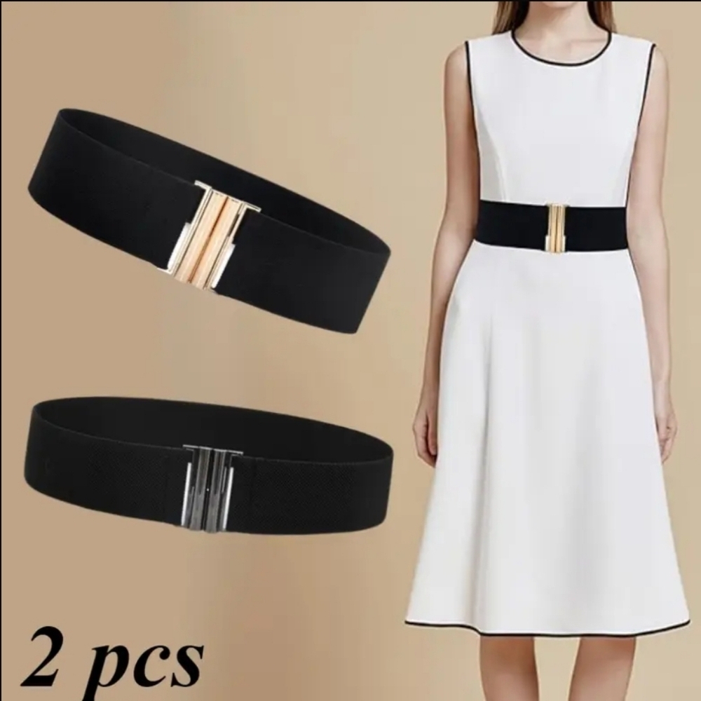 2 PCS Chic Elastic Belts